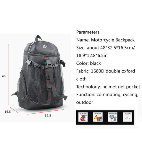 Motorcycle Backpack